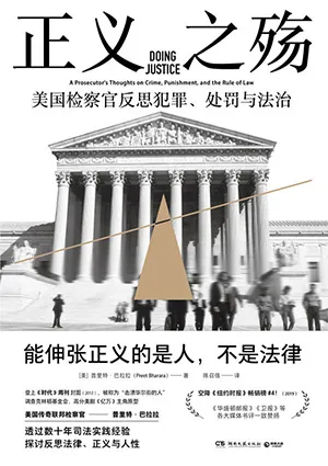 《正义之殇:美国检察官反思犯罪、处罚与法治》封面