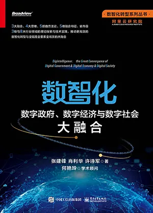 《数智化:数字政府、数字经济与数字社会大融合》封面