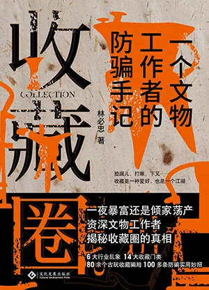 《收藏圈:一个文物工作者的防骗手记》封面