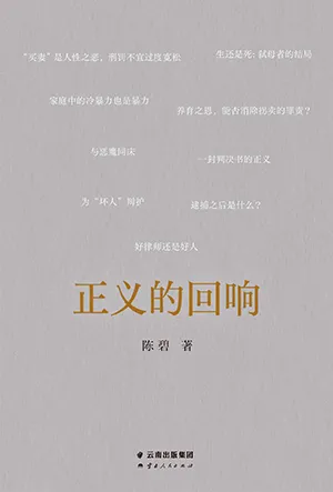 《正义的回响》封面