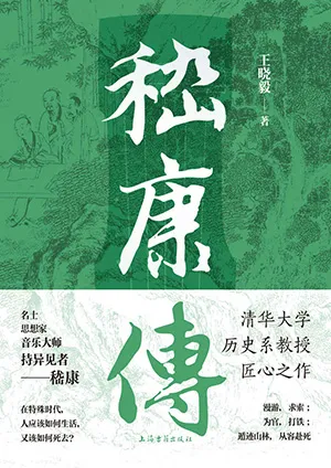 《嵇康传》封面