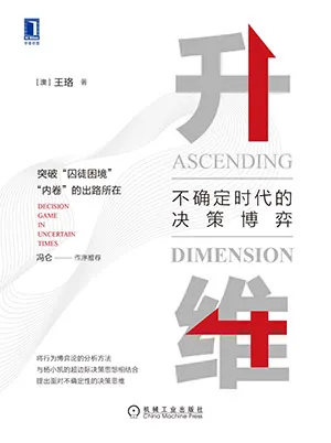 《升维：不确定时代的决策博弈》封面
