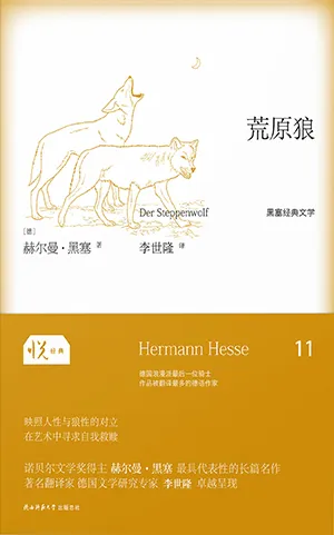 《荒原狼：黑塞经典文学》封面