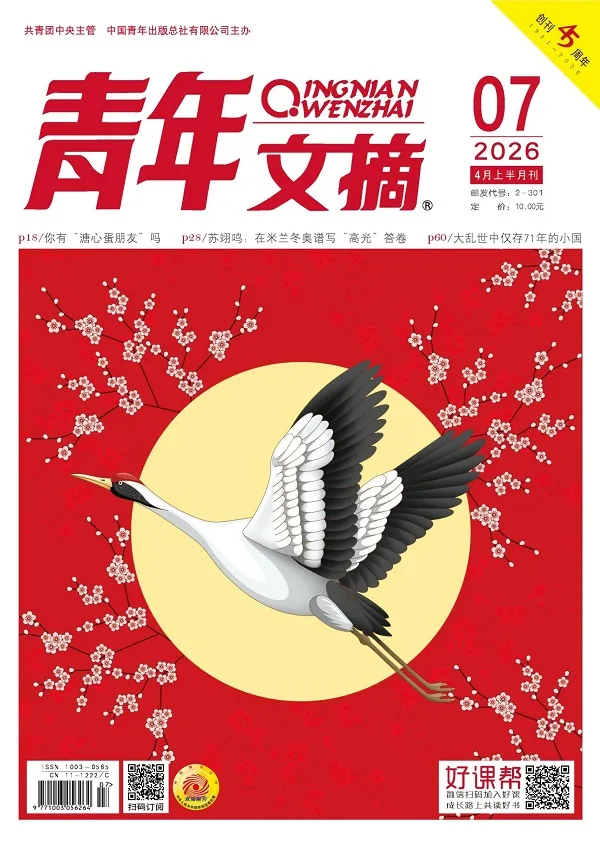 青年文摘（2026年第7期）封面