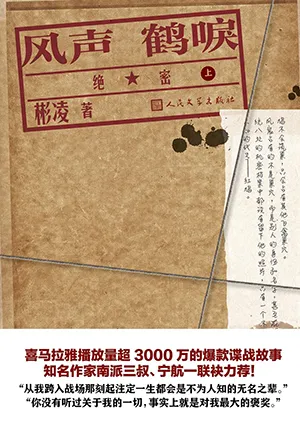 风声鹤唳电子书封面