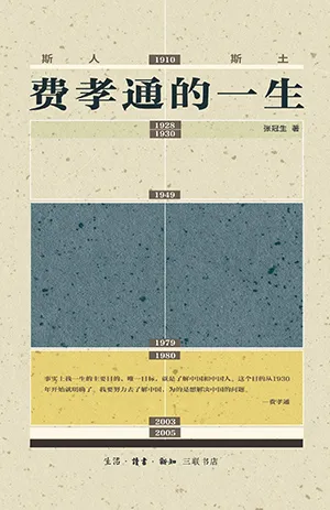 《斯人斯土:费孝通的一生》封面