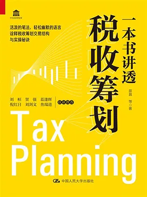 一本书讲透税收筹划封面