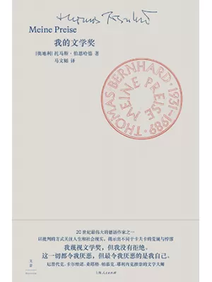 《我的文学奖》封面