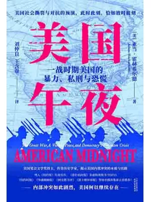 《美国午夜：一战时期美国的暴力、死刑与恐慌》封面