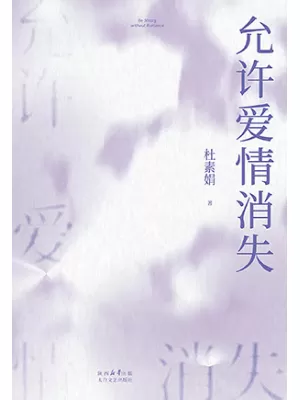 《允许爱情消失》封面